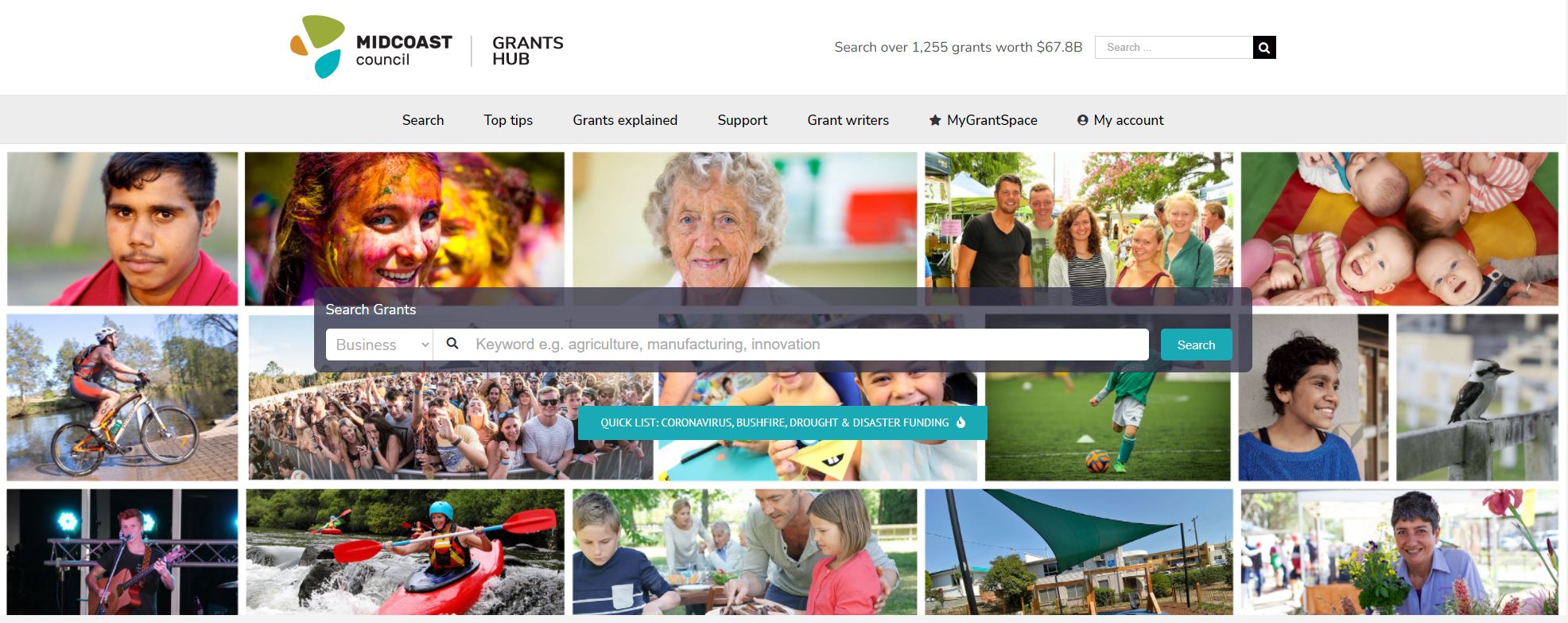 Grants hub snip.JPG
