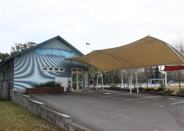External carpark of Gloucester Pool