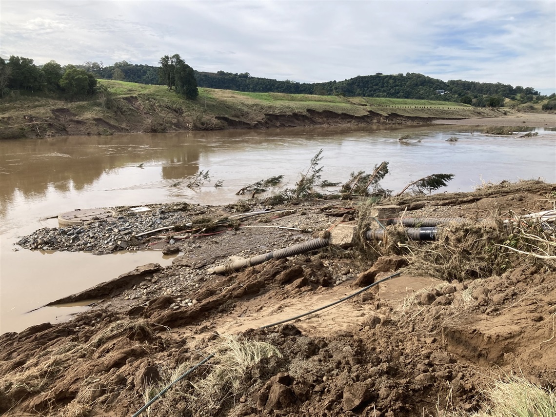 Flood damage to Wingham water supply.JPG