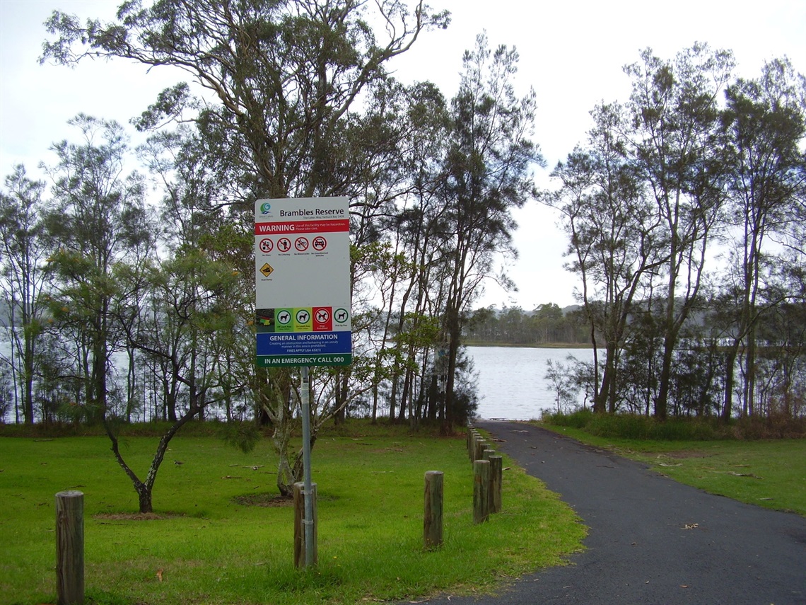 Brambles Reserve boat ramp
