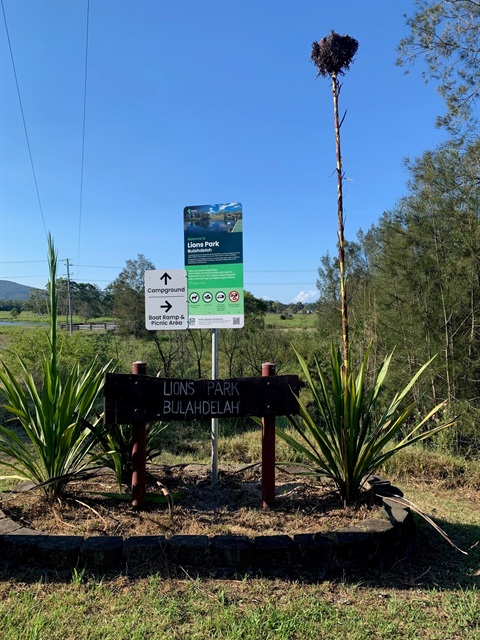 BBQ facility at Lions Park Bulahdelah