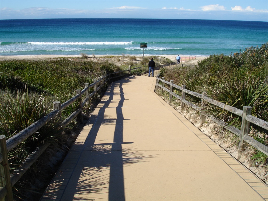 Boomerang Beach access point